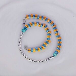 Do you know how to bend? Beaded Necklace Billie Eilish HMHAS